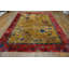 Knotted Chinese Wool Room Size Antique 1920s Yellow Rectangle - Art Deco Rug