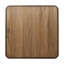 Kipp Square Coffee Table-Burnt Bleached Oak Resawn