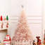 Arbre de Noël artificiel en sapin rose-250869140