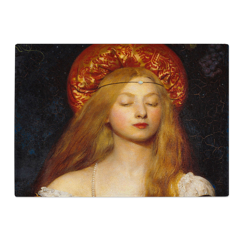 Vanity by Frank Cowper Cadogan Chopping Board, 0.4cm H x 20cm W x 28.5cm L