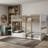 Bustillo Modern Solid Wood Twin Over Twin Bunk Bed-1188859348
