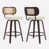 Beige Seat/Dark Brown Frame selected