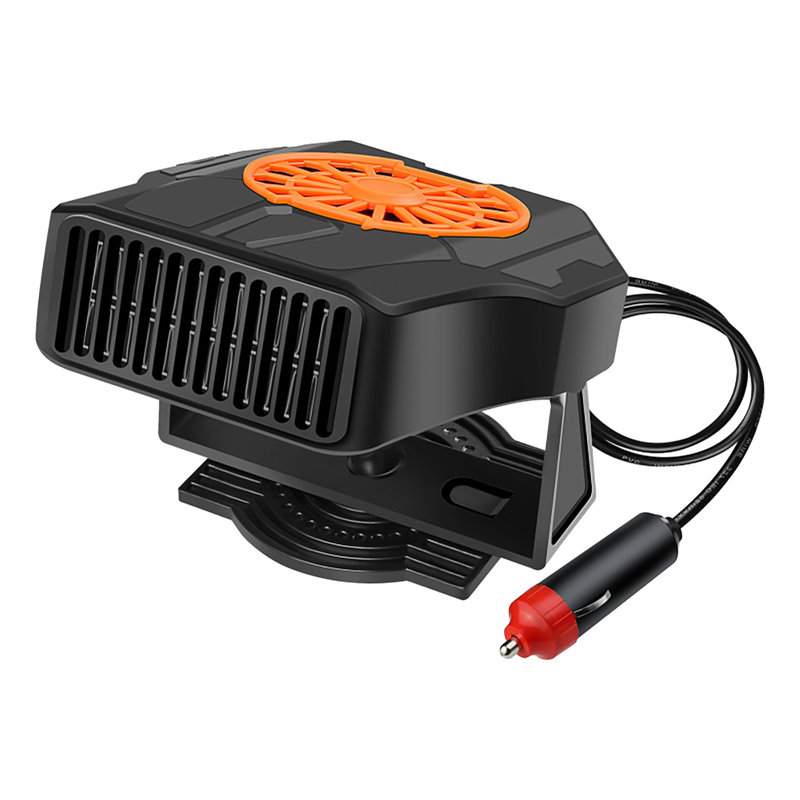 Mini Car Heater, Windshield Defogger Defroster, Convenient 12V/24V Car Heater Defroster Auto Heating Fan, Portable Car Fan Heater Defroster