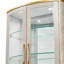 St. Charles Display Cabinet - Dove Gray