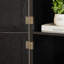 Armoire de rangement avec tablettes, buffet autoportant pour la cuisine