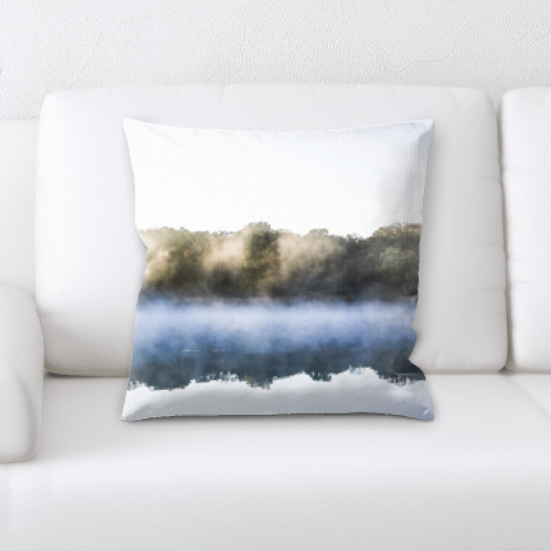 Microsuede Throw Pillow