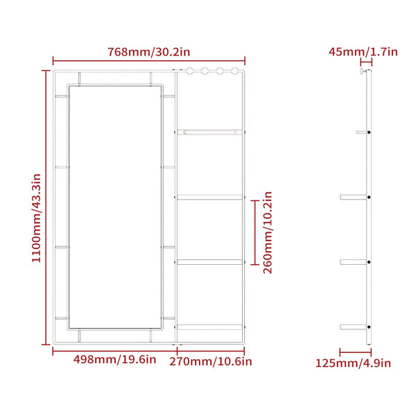Dimensions du produit