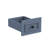 36" Dark Blue Solid Wood Bathroom Vanity Cabinet Base without Top