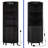 Corner Wine Bar Cabinet with Glass Racks and RGB LED Lights-1218981383