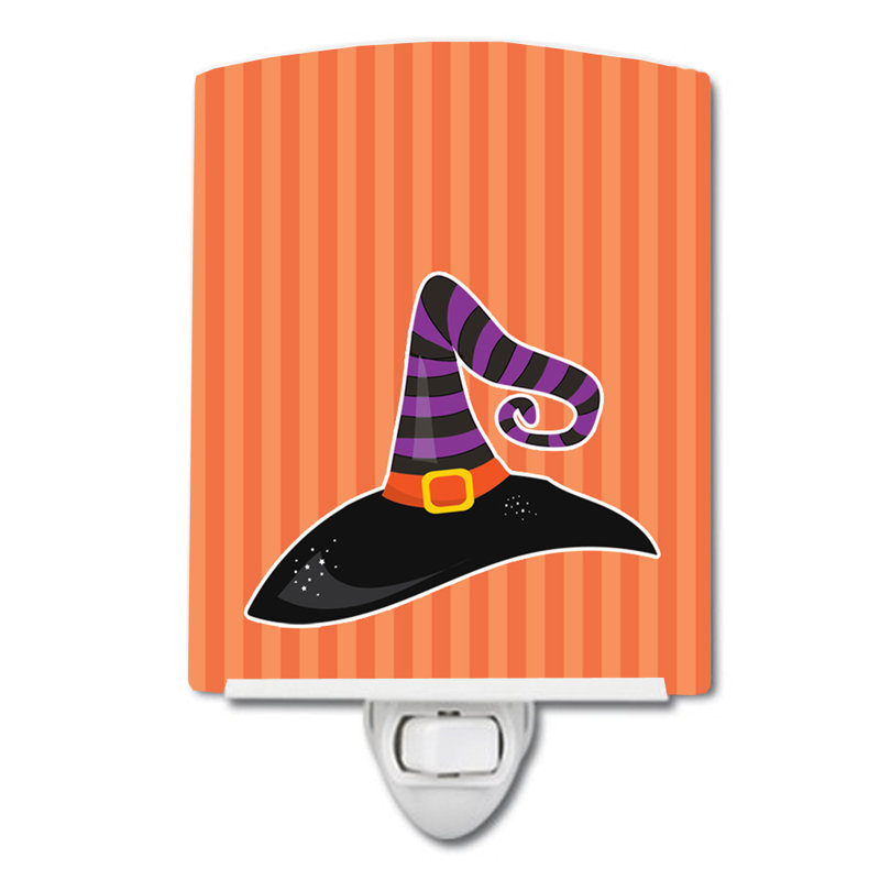 Halloween Witch's Hat 2 Ceramic Night Light