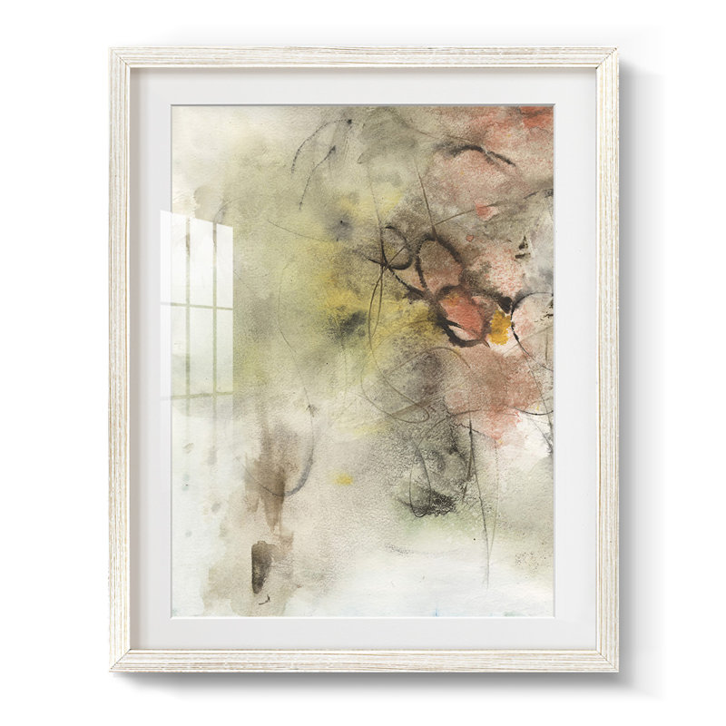Soft Inspiration III - Imprimé encadré, H 28,5 po x l 20,5 po, White