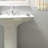 Hudson Tangier Matte White 12-3/8" x 12-3/8" Porcelain Mosaic Floor and Wall Tile