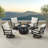 Ferryman 4 - Person Patio Conversation Set with Cushions-91514610