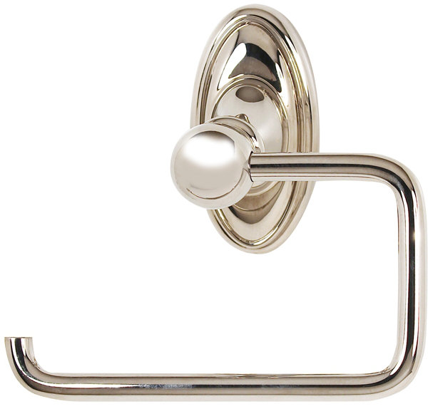 Traditional Wall Mounted Toilet Paper Holder, Polished Nickel