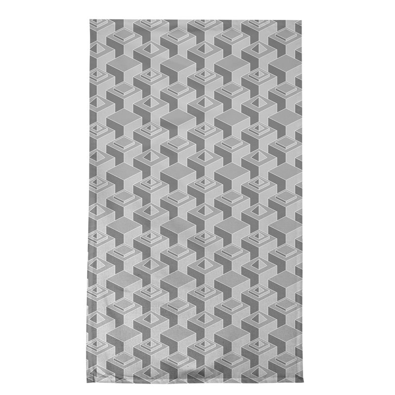 Patricia Geoffrey Tea Towel Kitchen Towel, Gray, Cotton Twill