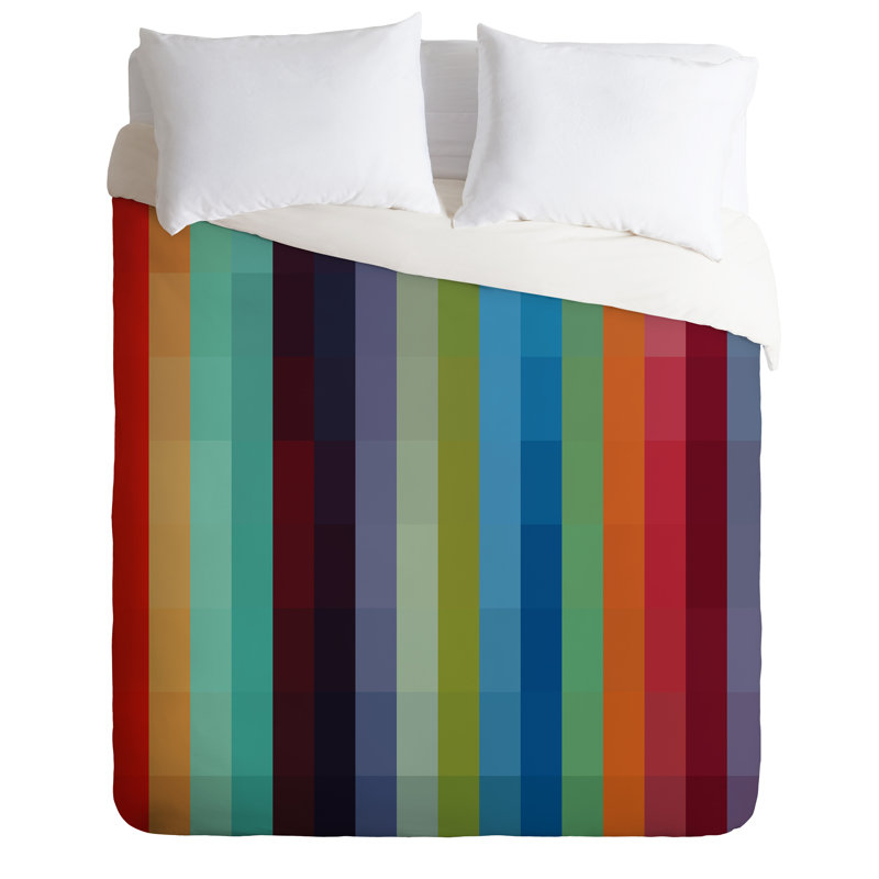 Madart Inc Striped Duvet Cover
