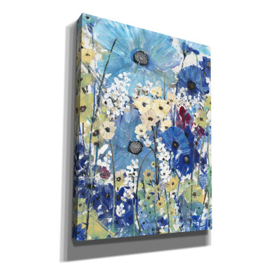 «Garden Blues II» par Tim O'toole, art mural sur toile
