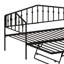 Lit de jour avec lit gigogne ajustable, double l'espace d'accueil des invités grâce à sa construction stable et durable.-1998365309