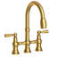 Jacobean Pull Down Kitchen Bridge Faucet-1232063105-1231961786