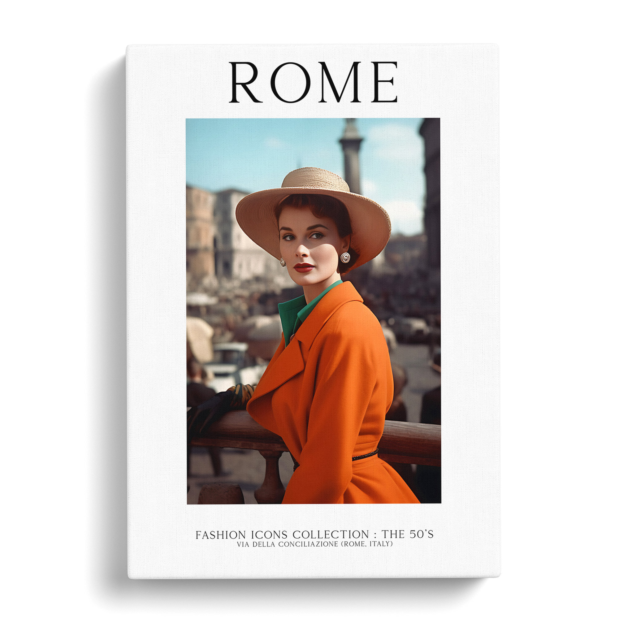 Fairmont Park Fashion Icons Woman Colour Rome Italy | Wayfair.co.uk