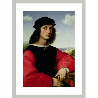 Portrait d'Agnolo Doni par Raphael - Impression sur toile