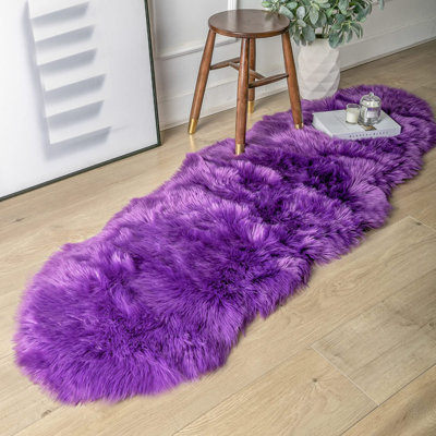 Letoya Faux Sheepskin Indoor Rug