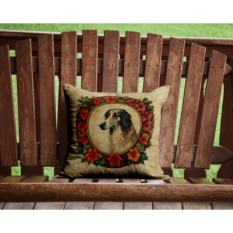 Coussin Christmas, 14 po x 14 po, Carré
