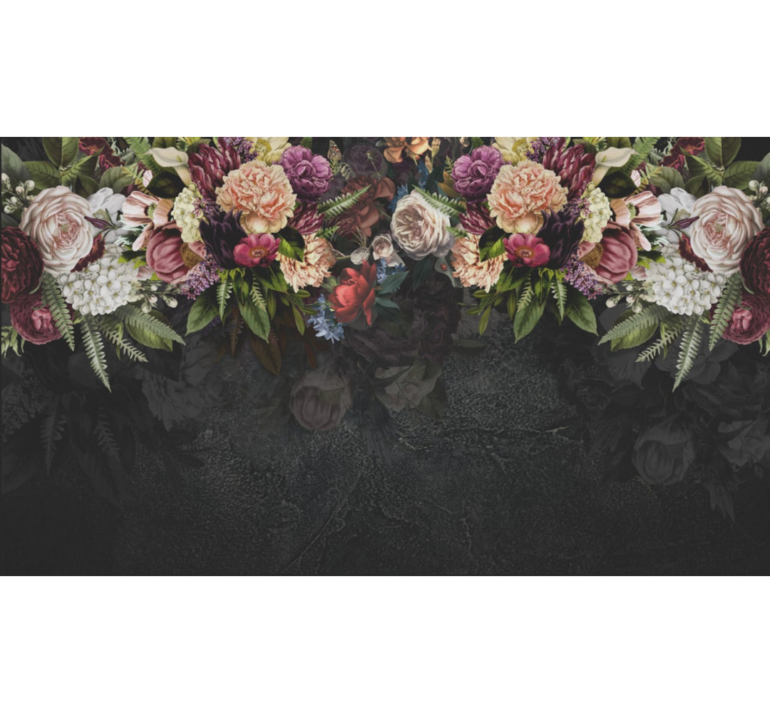 Kamaury Floral Wall Mural House of Hampton® 