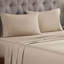 Ensemble de draps unis à poche profonde en mélange de coton égyptien certifié à densité de tissage de 300 fils-1648364106-1620519257