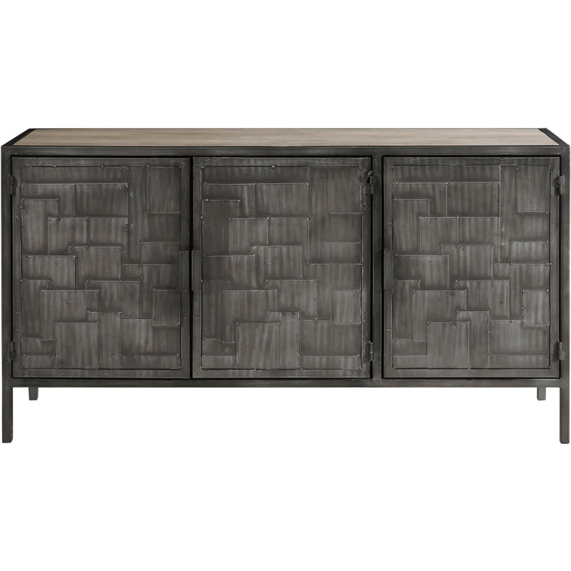 Pulaski Furniture Accents And Curios 3 Door Sideboard - Thumbnail 2