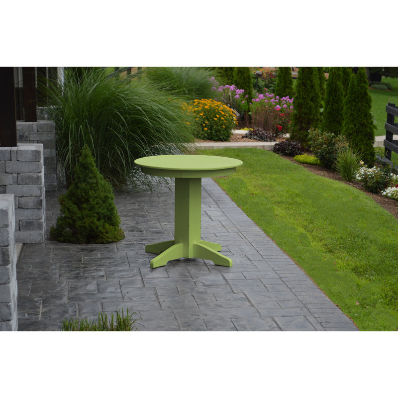 Table de salle à manger Bork, Vert lime