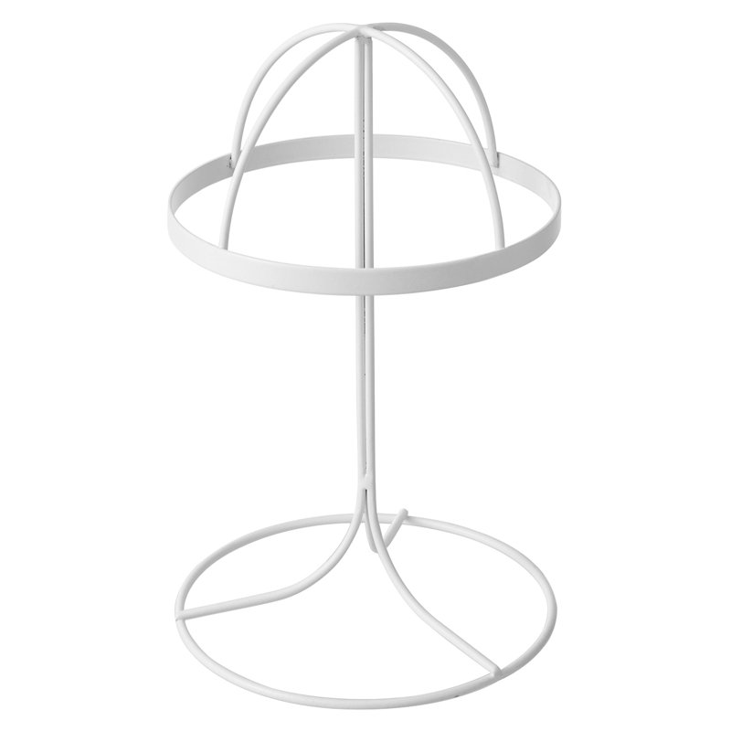 Iron Freestanding 1 - Hook Coat Rack, White