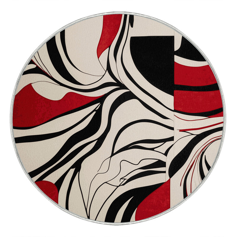 Eternal Drift Rug, Round 8'