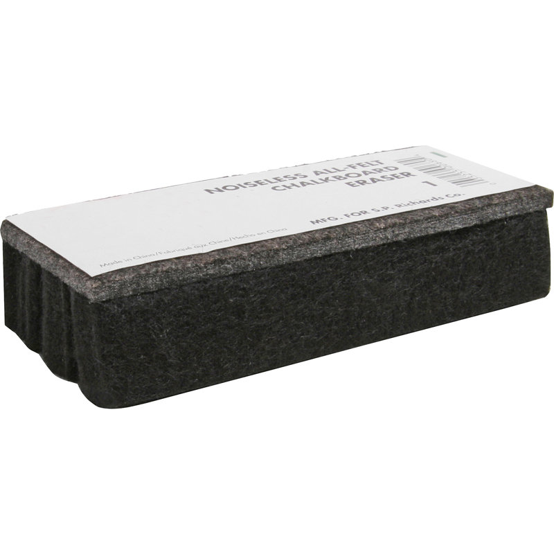 Black Felt Dustless Chalkboard Eraser