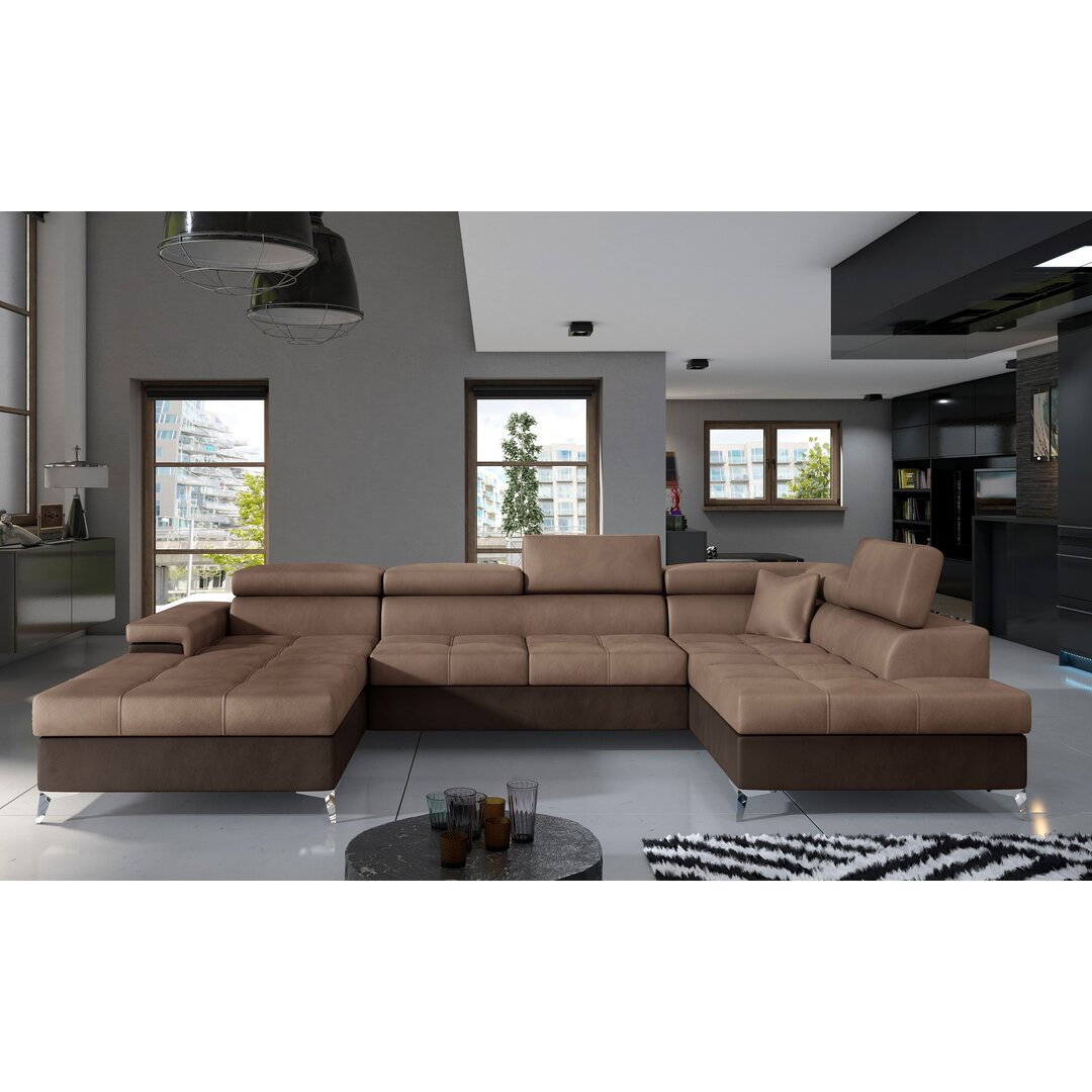 Ecksofa Geraci mit Bettfunktion