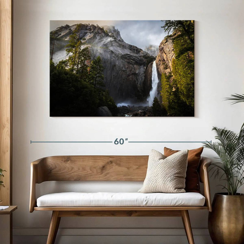 Orageux à Yosemite, H 32 po x l 48 po