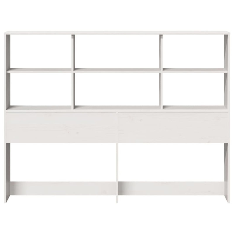 Solid Wood Headboard, Kingsize (5'3), White