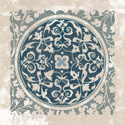 Center Circle - Wrapped Canvas Painting