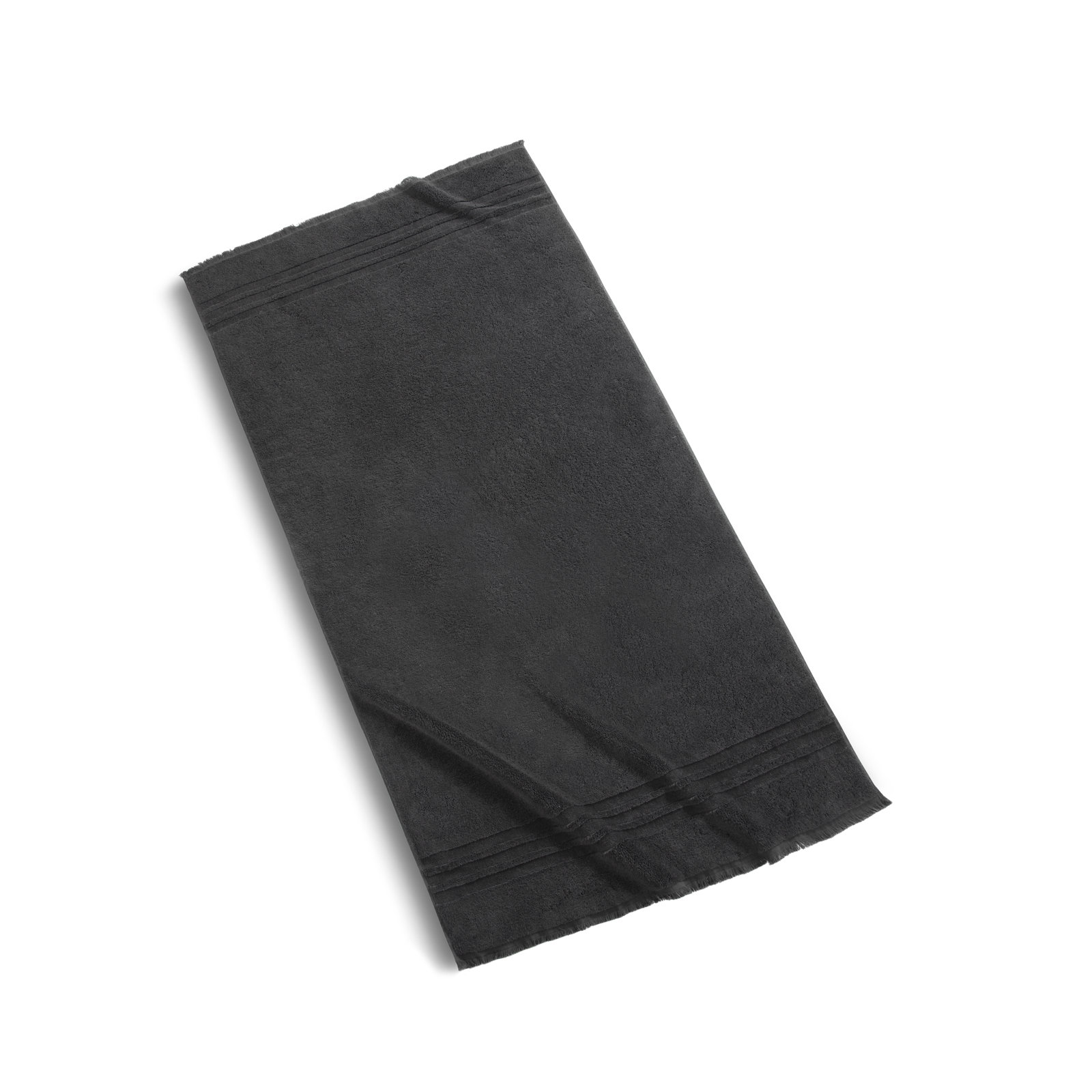 Seychelles Turkish Cotton Bath Towel, Coal