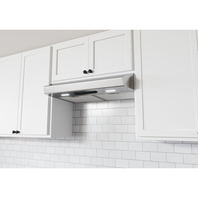 Zephyr Breeze 24 in. 250 CFM Under Cabinet Range Hood with LED Light, Stainless Steel