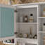 Armoire de toilette 3 en 1, armoire à pharmacie murale avec tablette réglable et porte à fermeture douce, armoire d'appoint-1395971980