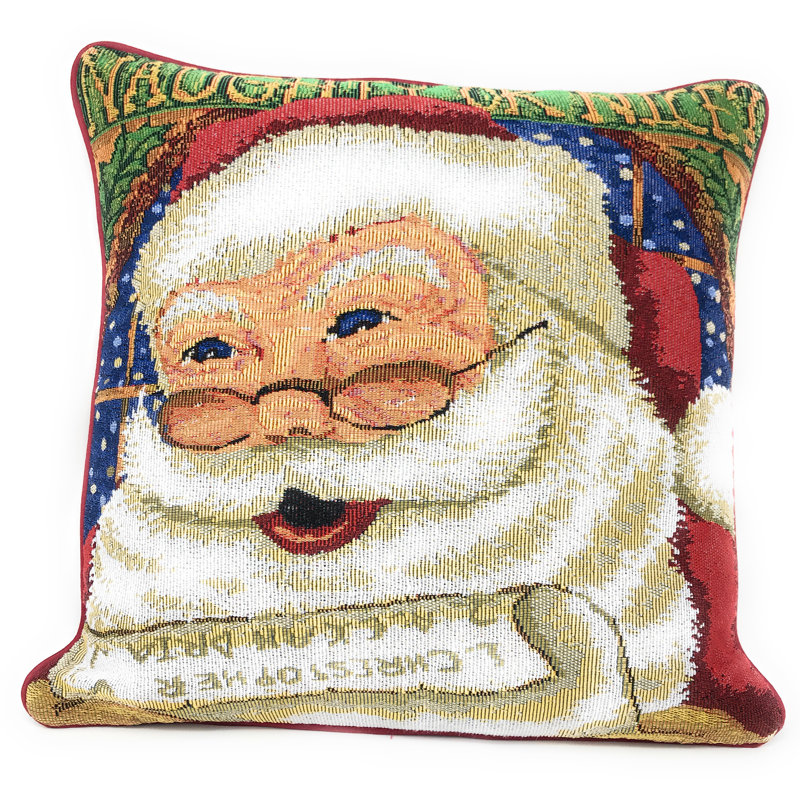  Santa Clause Throw Pillow Cover