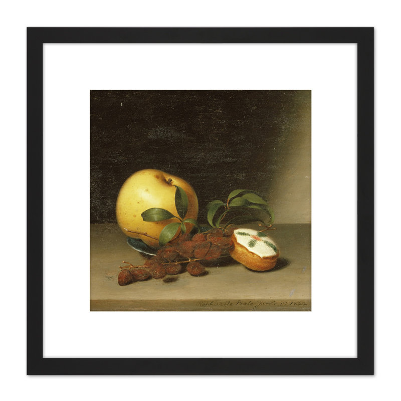 Raphaelle Peale Still Life With Cake by Raphaelle Peale - Single Picture Frame Painting