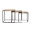 Ensemble de 3 tables gigognes