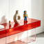 Console rouge en acrylique-133690982