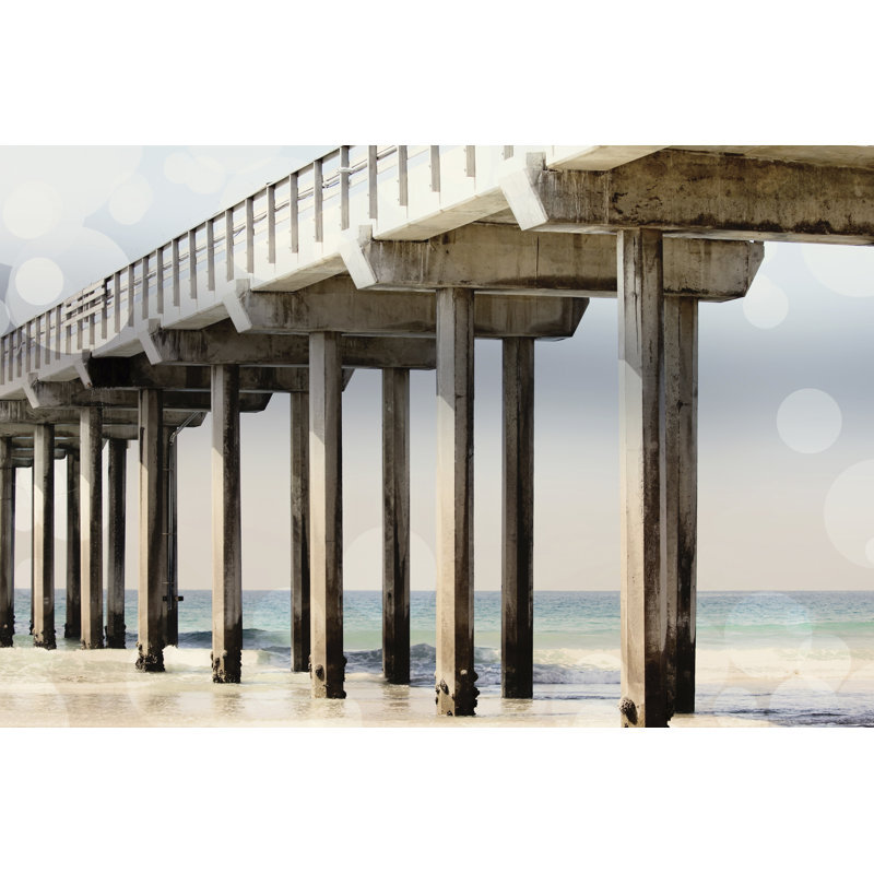 Boardwalk III 1 Piece Wall Art on Canvas, 61cm H x 91cm W, Wrapped Canvas