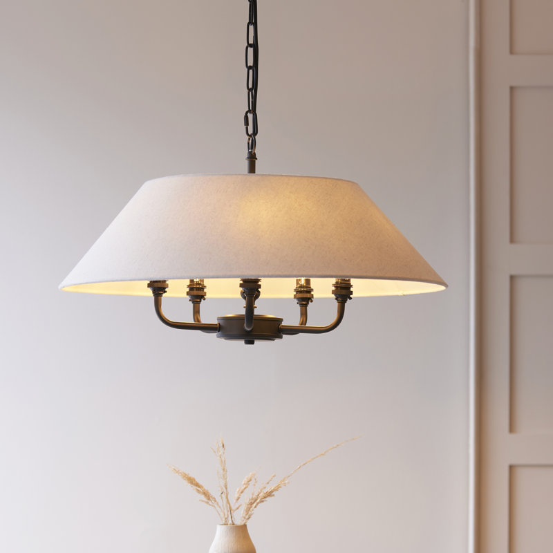 Abdulkader 5 - Light Chandelier, Black