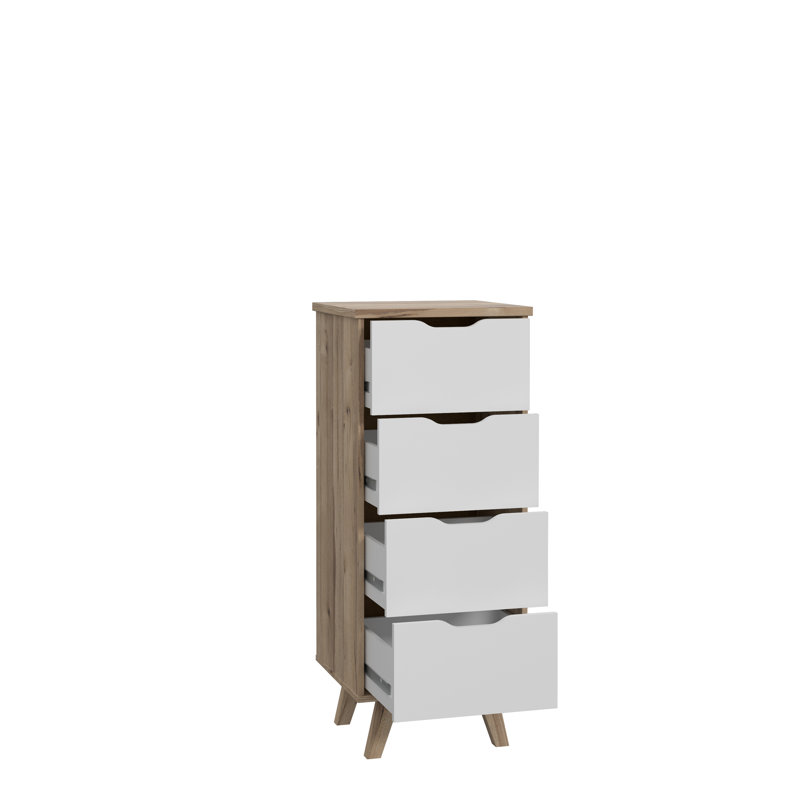 Sanson 45 cm W Chest of 4 Drawers