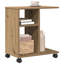 Engineered Wood Compact Lightweight Side Table-2054396033