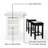 Diamondback Kitchen Island Set